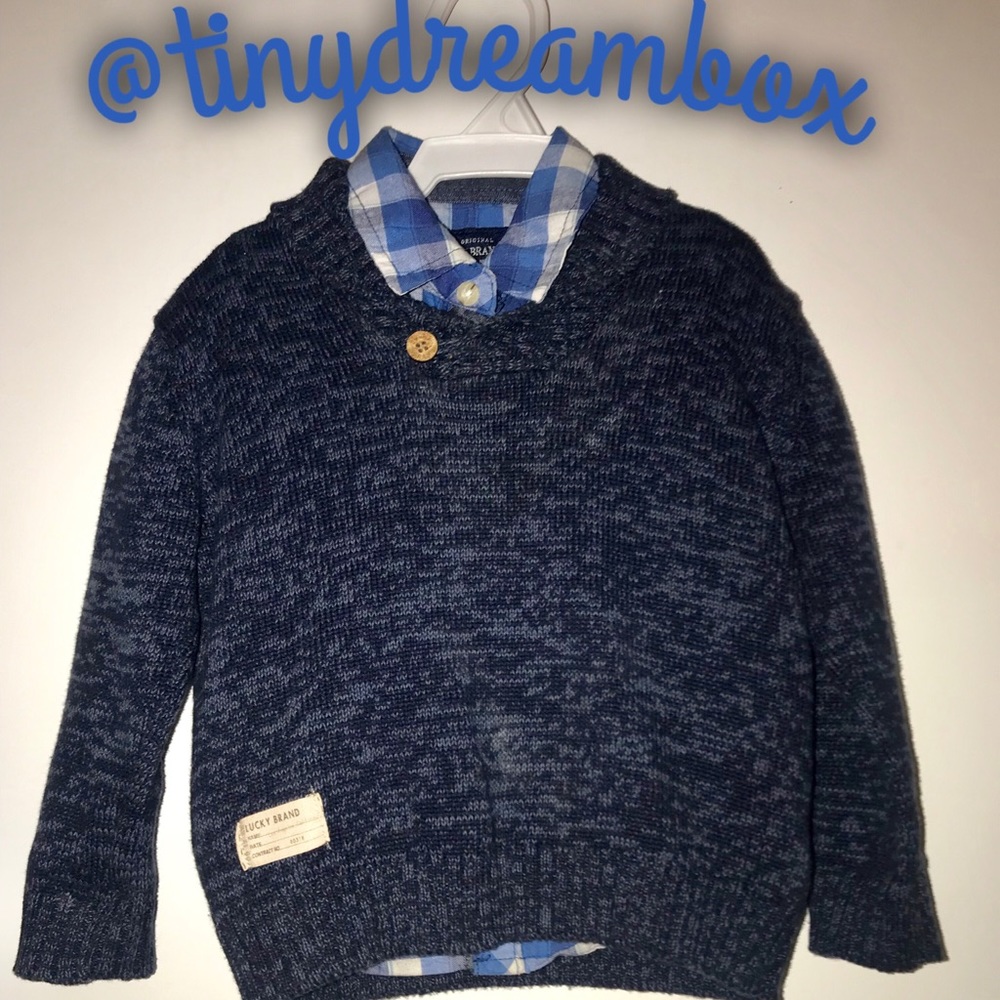 Luck Brand Button up & Pullover